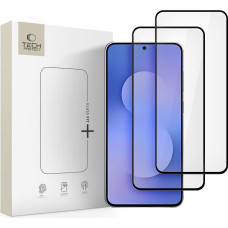 Tech-Protect Rūdīts stikls Samsung Galaxy S25 FE Glass Fit+ melns - 2 gab.