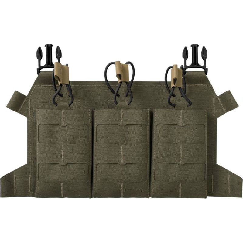 Direct Action &reg; &mdash; Skeletonizēts trīskār&scaron;s 223 atloka priek&scaron;ējais panelis &mdash; mežsarga zaļa krāsa &mdash; PC-SK23-CD5-RGR