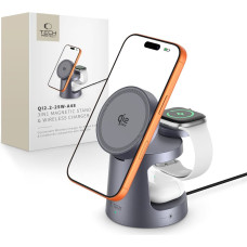 Tech-Protect QI2.2-25W-A48 3in1 Magnetic Wireless Charger - Navy Blue