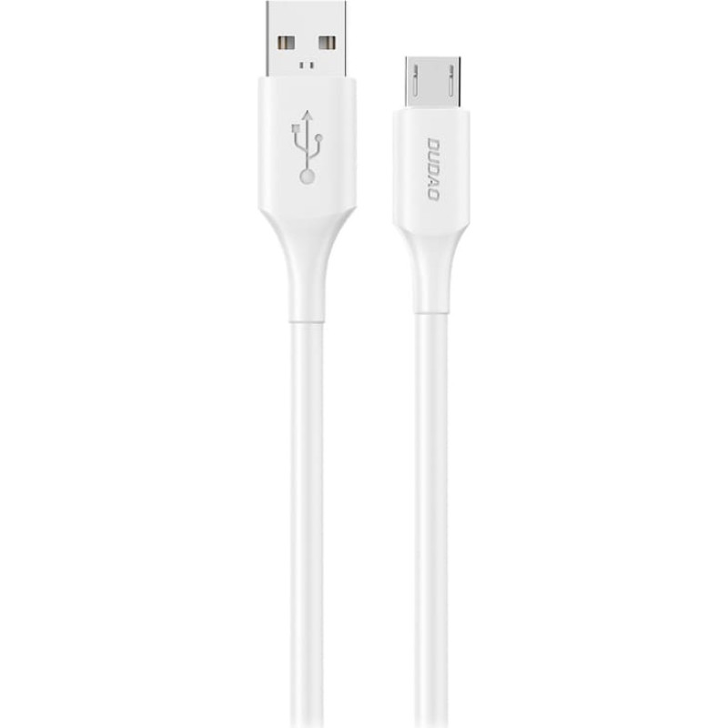 Dudao L2SM USB-A | micro USB 6A cable 1.2 m - white