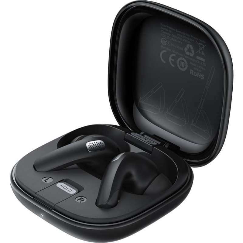 Acefast W4 TWS wireless in-ear headphones with phone stand function - black