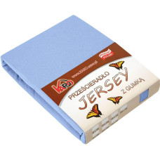 Džersijai pieguļošs palags 70x140 zils 028 biezs 150g/m2