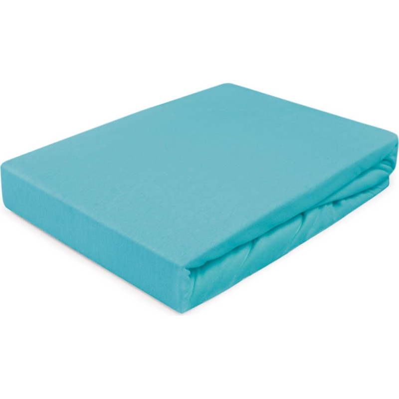Džersijai pieguļošs palags 120x200 010 tirkīza