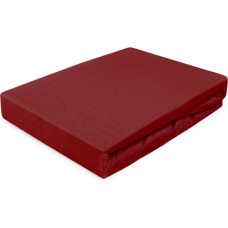 Džersijai pieguļošs palags 120x200 023 bordo