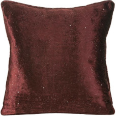 Elizia bordo Eurfirany dekoratīvā spilvendrāna 45x45