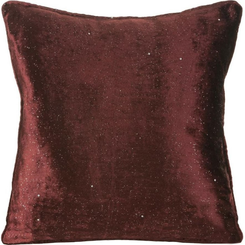 Elizia bordo Eurfirany dekoratīvā spilvendrāna 45x45