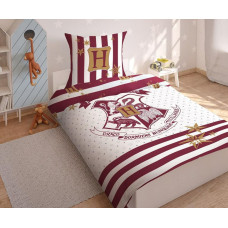 Kokvilnas gultas veļa 140x200 Harijs Poters Hogwarts 8799