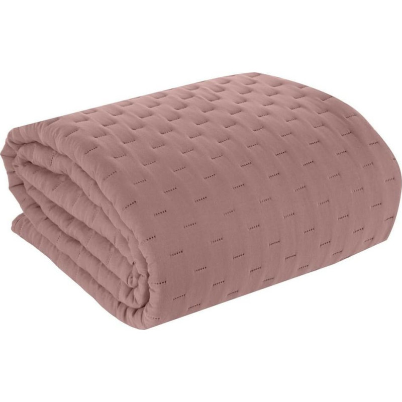 Dekoratīvais gultas pārklājs 170x210 Libi 2 pūderis