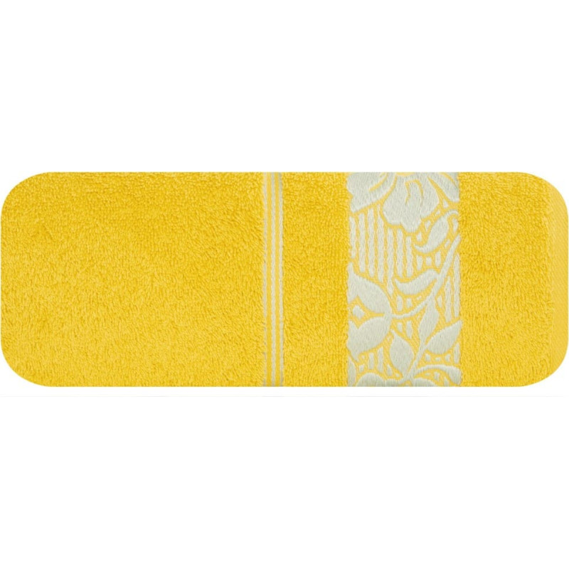 Dvielis Sylwia 70x140 sinepes 500g/m2 frotē