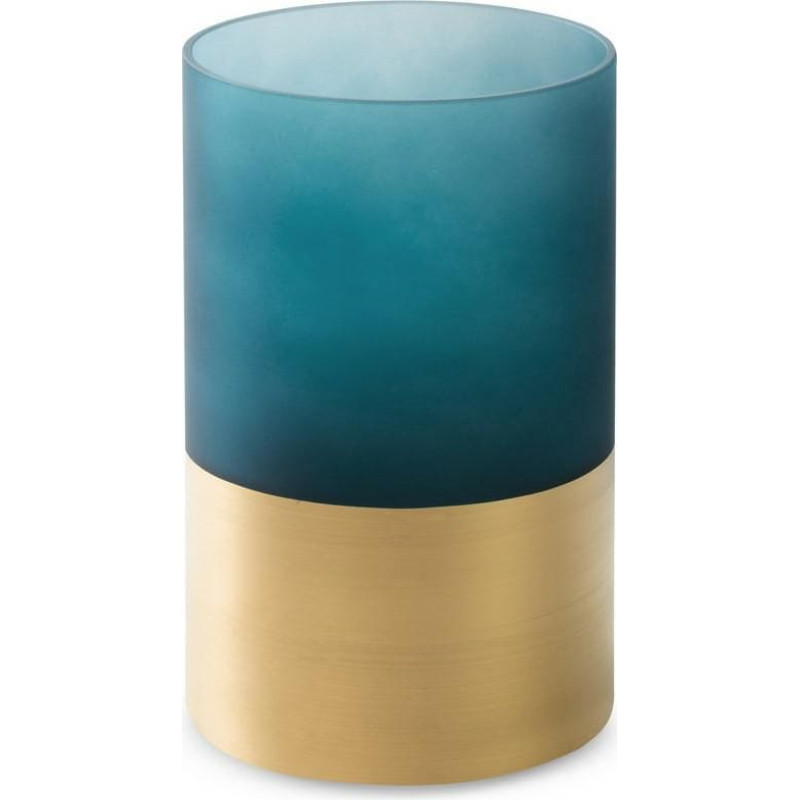 Svečturis 12x20 Musa 7 navy zelta ierobežotas kolekcijas mākslas stikls