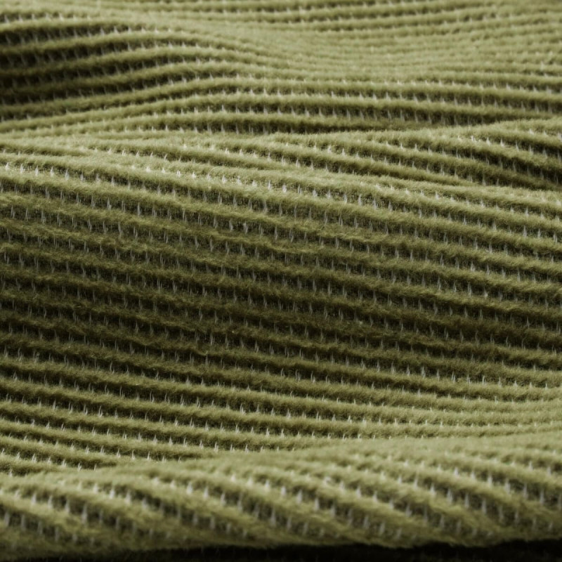 Sega dekoratīvais gultas pārklājs 200x220 Dzintara olīvu olīvu kokvilnas akrils D91