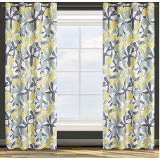 Gatavs aizkars d91 dorin 140x250 cm sinepes