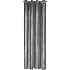 Gatavs glancēts aizkars 140x250 cm melns