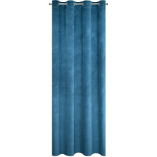 Aizkars gatavs milo 140x250 cm tumši zils