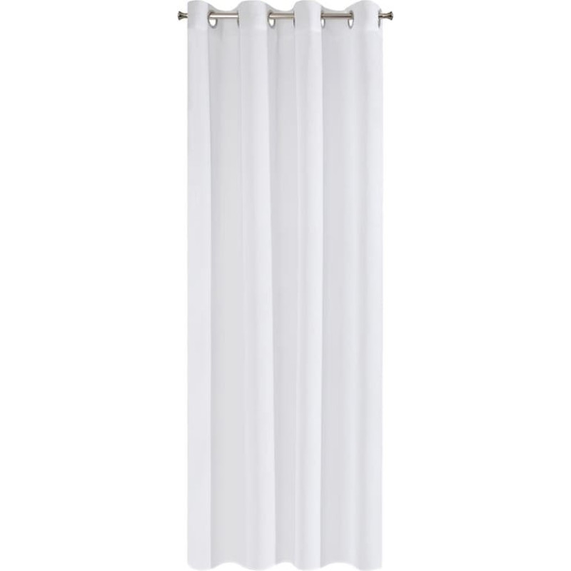 Gatavs aizkars 140x250 cm balts