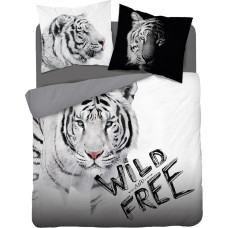 Kokvilnas gultas veļa 220x200 tiger 3730 A 2 spilvendrānas 70x80 Holland Natura 69