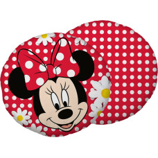 Dekoratīvais spilvens 40 cm Minnie Red 03 Mini peles sarkana flīsa formas rotaļlieta