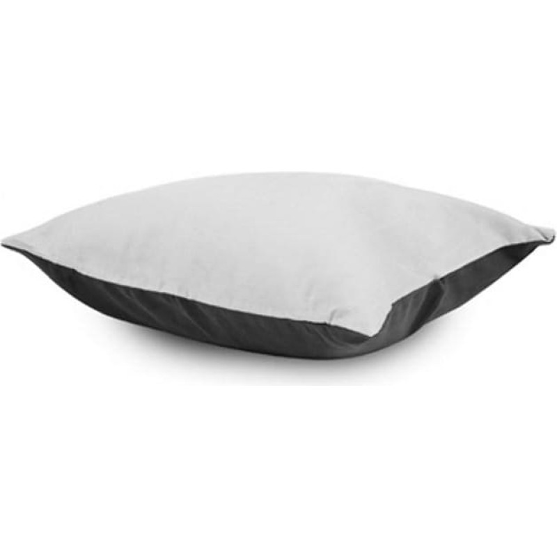 Satīna spilvendrāna 40x40 Double Face balts melns 01+48