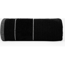 Teo dvielis 70x140 melns 470 g/m2 frotē