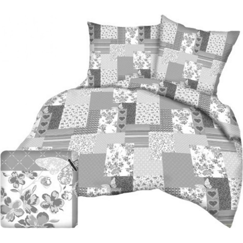 Korķa spilvendrāna 40x40 pelēkas sirsniņas ziedi pačūlija KR001 Kora 23