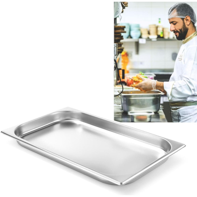 Hendi GN 1/1 nerūsējo&scaron;ā tērauda konteiners Profi Line augstums 40 mm - 801246