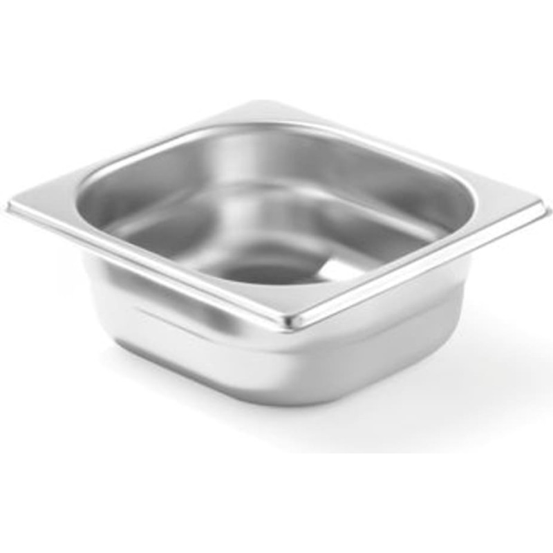 Hendi GN 1/6 nerūsējo&scaron;ā tērauda konteiners Profi Line augstums 65 mm - 801734