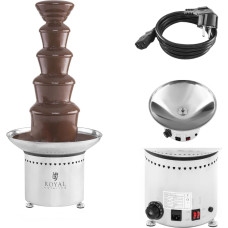 Royal Catering Šokolādes strūklaka šokolādei 5 stāvi 6kg RCCF-65W4
