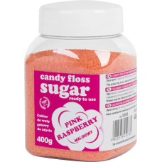 Gsg24 Krāsains cukurs kokvilnas konfektes rozā aveņu gar&scaron;ai 400g