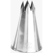 Hendi Zvaigznes uzgalis konditorejas maisiņu piedurknēm, tērauds, diam. 14 mm - 551431