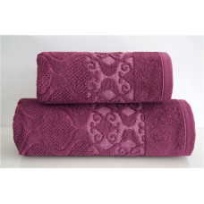 Lugana dvielis 70x130 zils reljefs 500g/m2