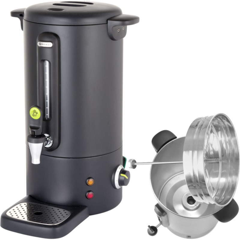 Hendi Warnik kafijas sildītājs ar nepilo&scaron;u krānu melnu Concept Line 10 l - 211458