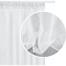 Aizkars 140x250 Gaiši balts, gatavs uz S23 lentes