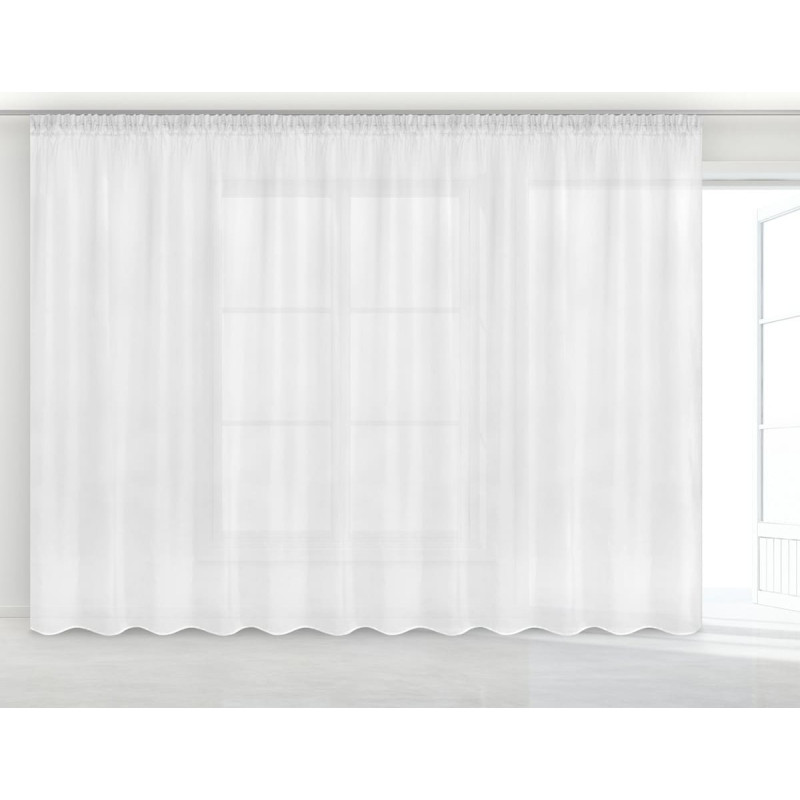 Aizkars 300x250 Gaiši garš balts, gatavs uz S23 lentes