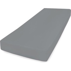 Džersija palags ar elastīgo joslu 160x200, tumši pelni 45 Džersija 4