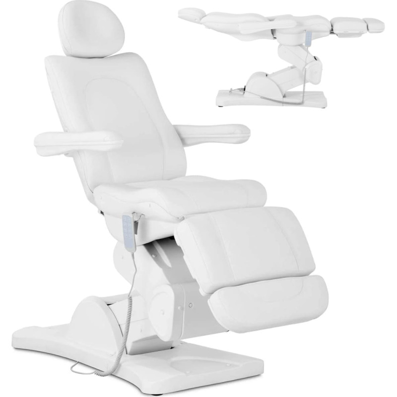 Physa VELLETRI spa tattoo masāžas kosmētikas krēsls - balts