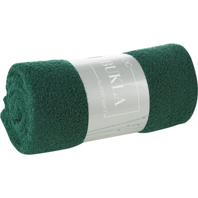 Sega gultas pārklājs 170x210 Bukla tumši zaļa mikrošķiedra