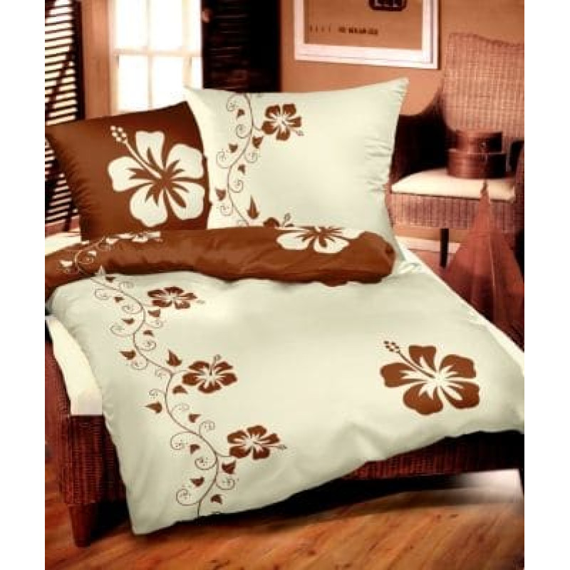 Satīna gultas veļa 140x200 Tactful Gold Line