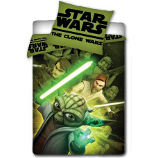 Star Wars gultas veļa 160x200 Green Star Wars 8041