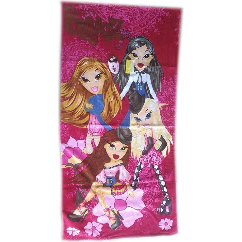 Bratz dvielis 76x152 F rozā 5981