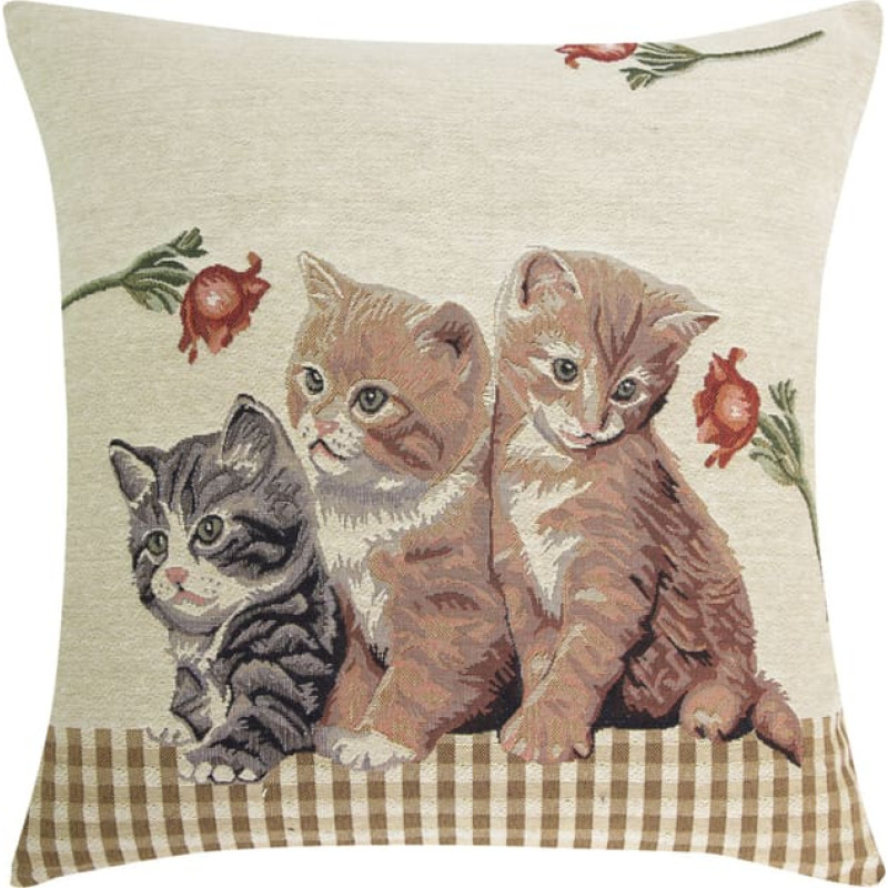 Dekoratīvā spilvendrāna 45x45 Animal 15 Cats