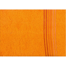 Svītrains varavīksnes dvielis 30x50 oranžs 10