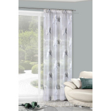 Aizkars 140x250 Ilona Cream+Popiel