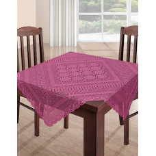 Mazgājams galdauts Sonia1 izmērs 90x90 Amarants PVC