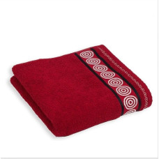 Rondo dvielis 70x140 K32 Burgundija