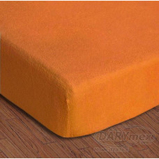 Frotē spilvendrāna 40x40 035, oranža, vienkrāsaina
