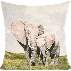 Dekoratīvā spilvendrāna 45x45 Elephant 02