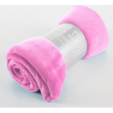 Mikrošķiedras sega 150x200 Vienkārši rozā