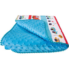 Gluck Baby Bērnu sega 80x75 Cars Minky Lato 093 NI