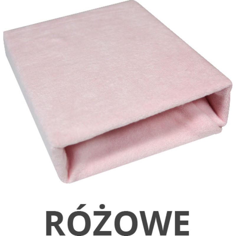 Ūdensizturīgs palags 60x120 Džersija ar elastīgo joslu Pink 115