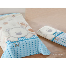 Akrila sega 110x140 Baby 5 zila